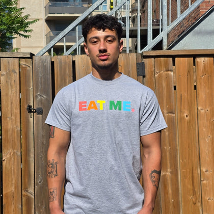 EAT ME T-Shirt - Grey